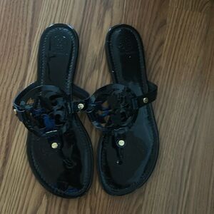 Tory Burch Black Miller Sandals